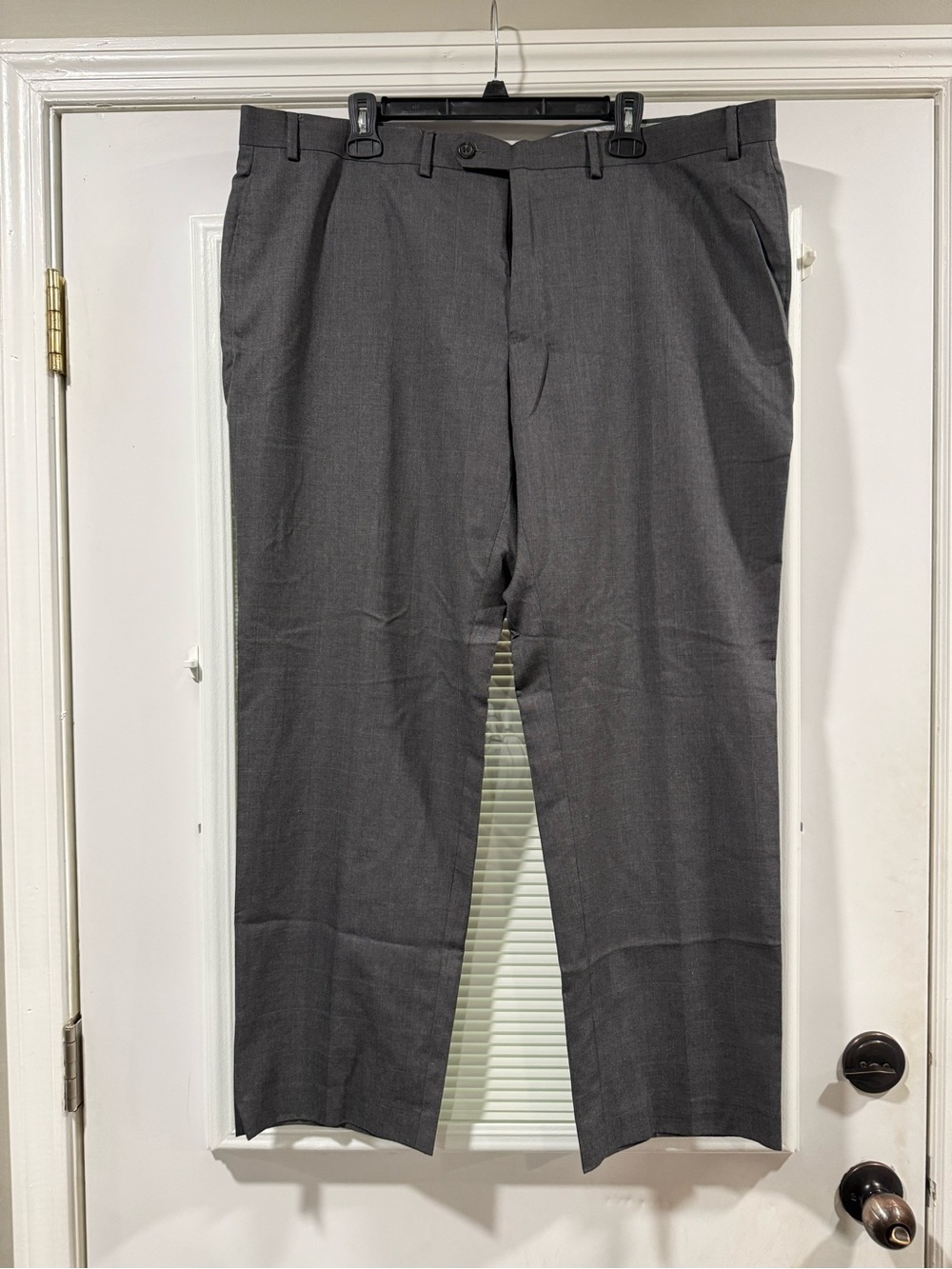 Lauren Ralph Lauren Men’s Gray Plaid Dress Pants 42W x 30L